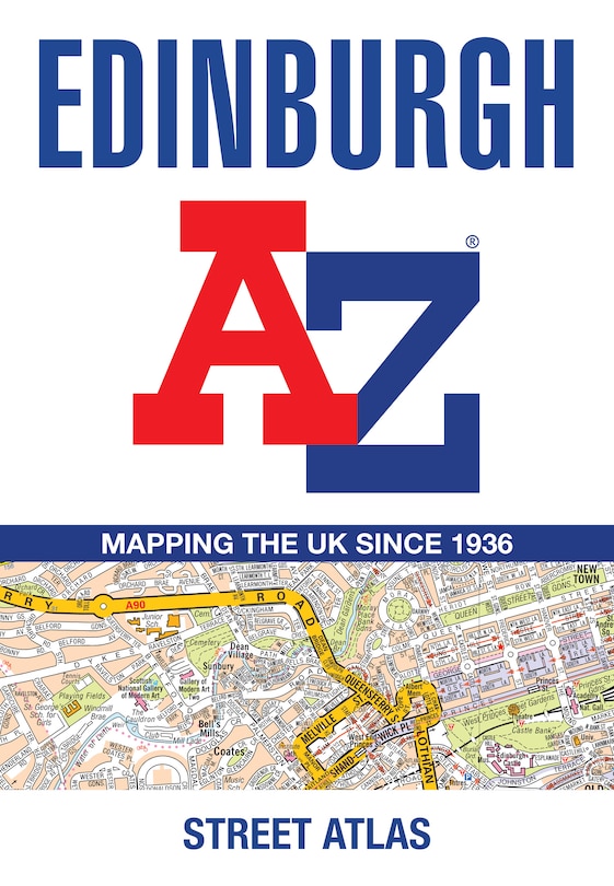 Couverture_Edinburgh A-Z Street Atlas