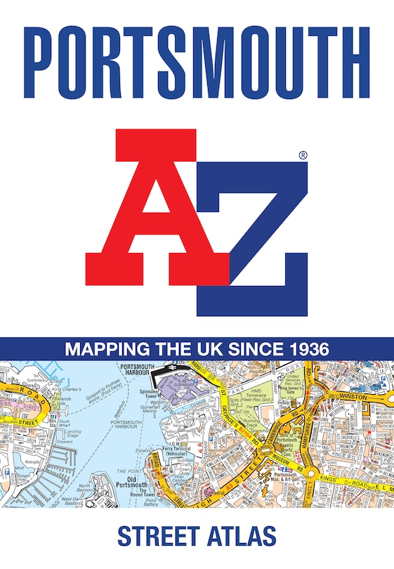 Front cover_Portsmouth A-Z Street Atlas: Accurate street map for easy navigation