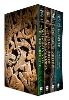 Front cover_Myths and Legends (Boxed Set): Sir Gawain and the Green Knight, The Legend of Sigurd and Gudrún, The Fall of Arthur & Beowulf: A Translation and Commentary