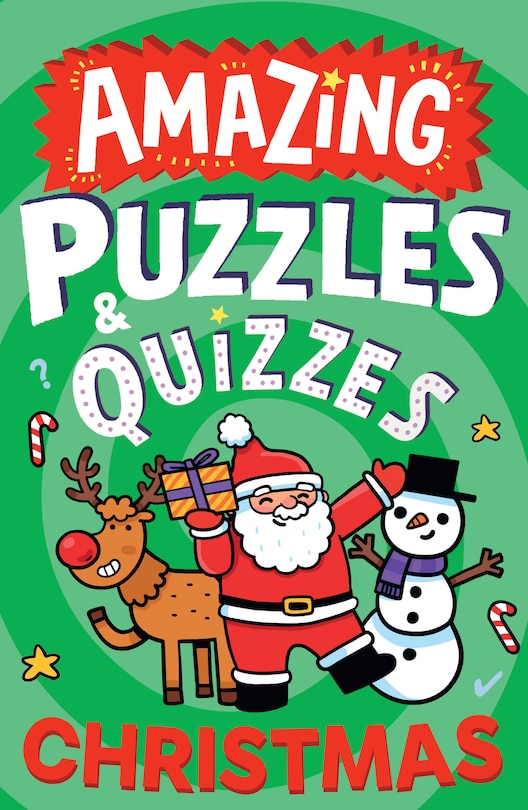 Couverture_Amazing Christmas Puzzles and Quizzes (Amazing Puzzles and Quizzes for Every Kid)