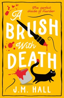 Couverture_A Brush with Death (The Retired Teacher Mysteries, Book 4)