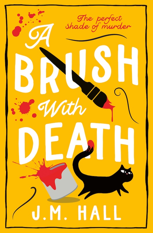 Couverture_A Brush with Death (The Retired Teacher Mysteries, Book 4)