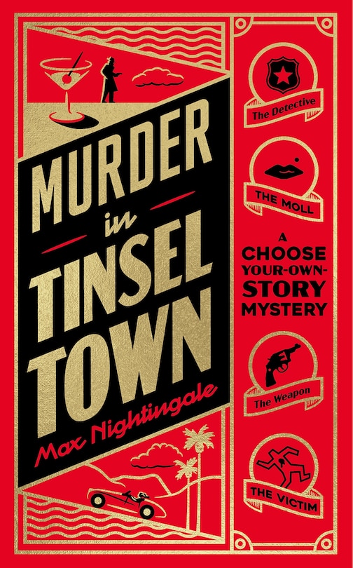Front cover_Murder in Tinseltown: A Choose-Your-Own-Story Mystery