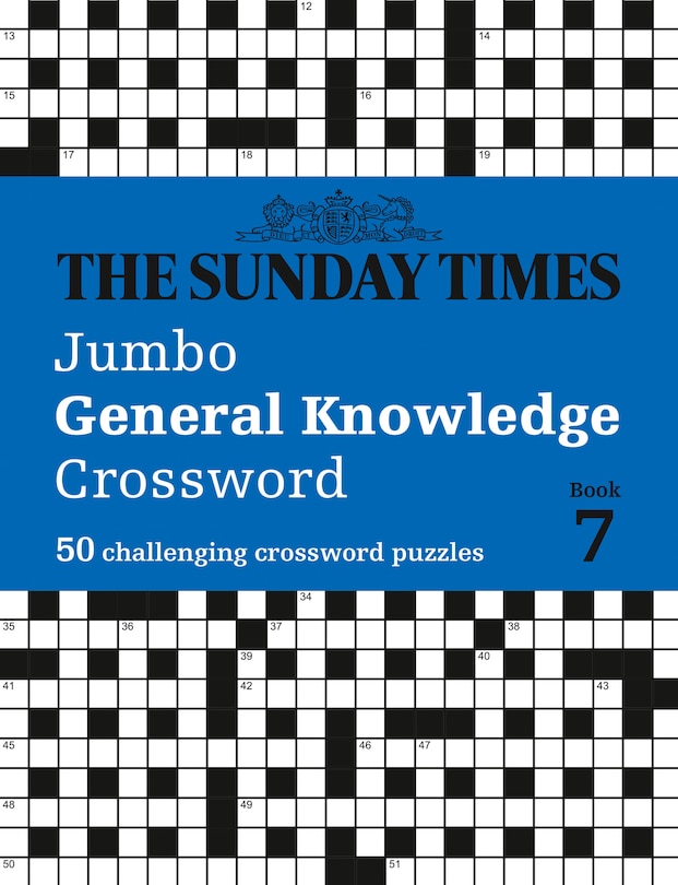 Couverture_The Sunday Times Jumbo General Knowledge Crossword Book 7