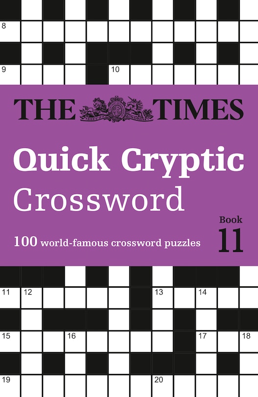 Front cover_The Times Quick Cryptic Crossword Book 11