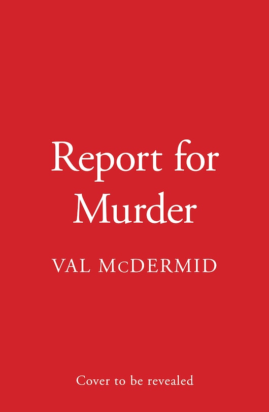 Front cover_Report for Murder