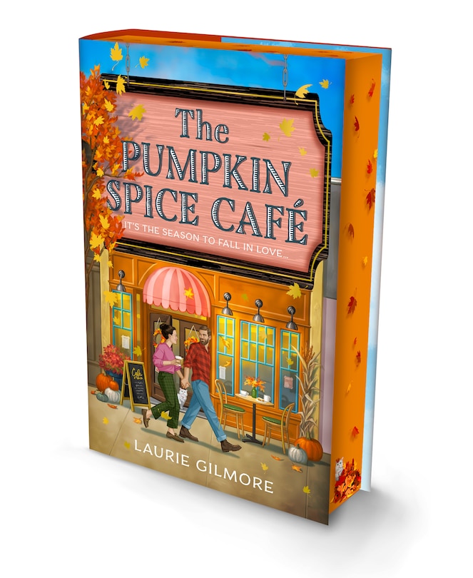 Front cover_The Pumpkin Spice Café (Deluxe Edition) (Dream Harbor, Book 1)