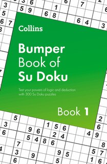 Front cover_Collins Bumper Book of Su Doku book 1: 300 Su Doku puzzles (Collins Su Doku)
