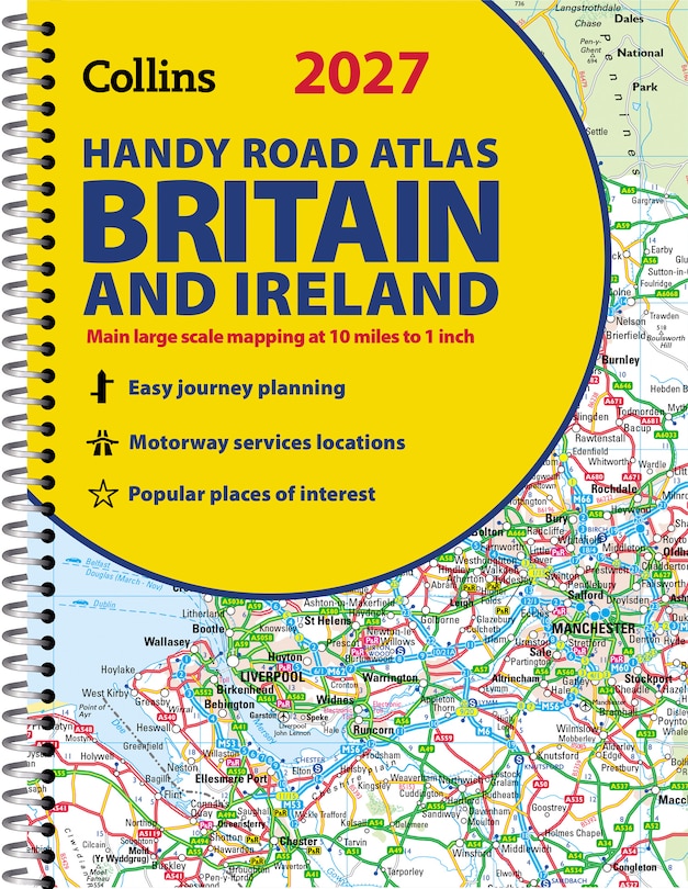 Front cover_2027 Collins Handy Road Atlas Britain and Ireland