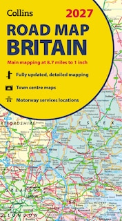 Front cover_2027 Collins Road Map of Britain