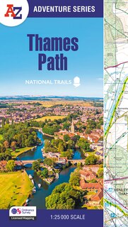 Front cover_Thames Path: with Ordnance Survey mapping (A-Z Adventure Series)