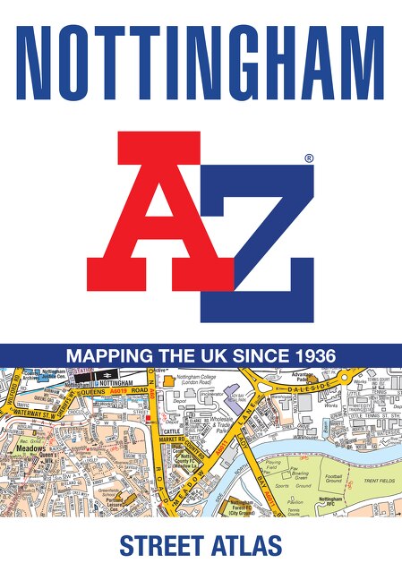 Couverture_Nottingham A-Z Street Atlas