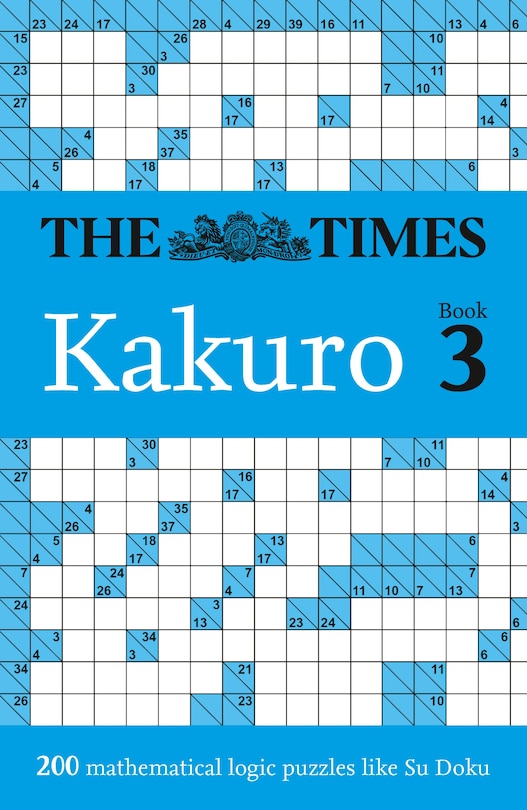 Front cover_The Times Kakuro Book 3