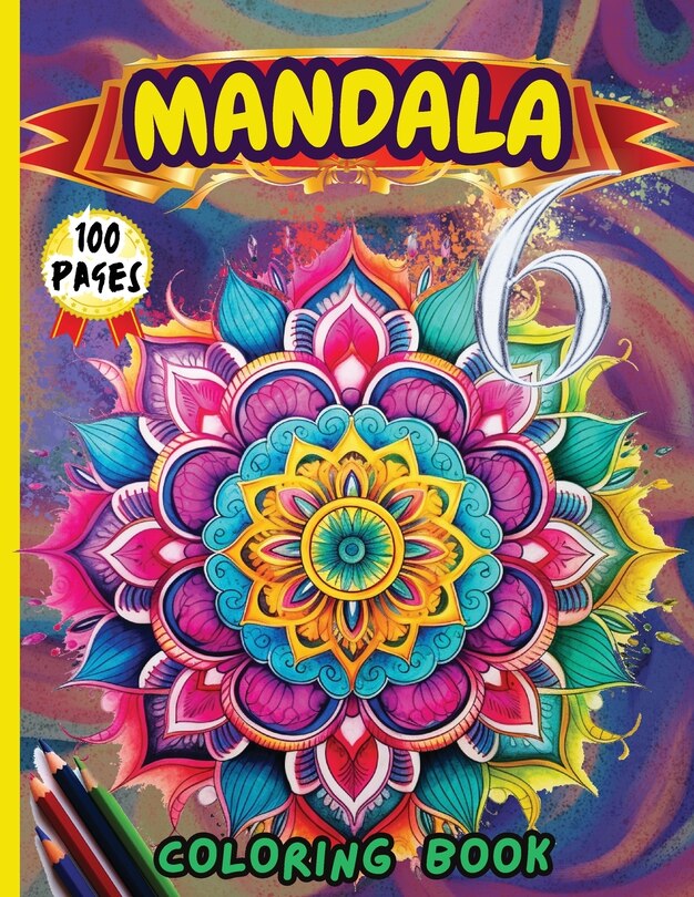 Couverture_Mandala 6 Coloring Book
