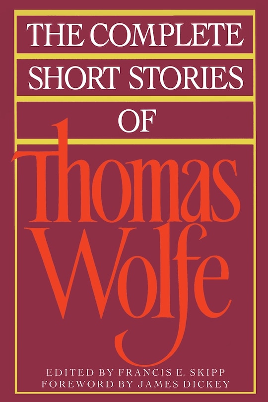 Front cover_The Complete Short Stories Of Thomas Wolfe