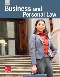 Front cover_Glencoe Business and Personal Law, Student Edition