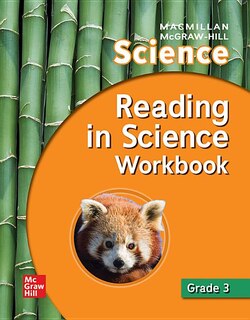 Couverture_Macmillan/mcgraw-hill Science, Grade 3, Reading In Science Workbook