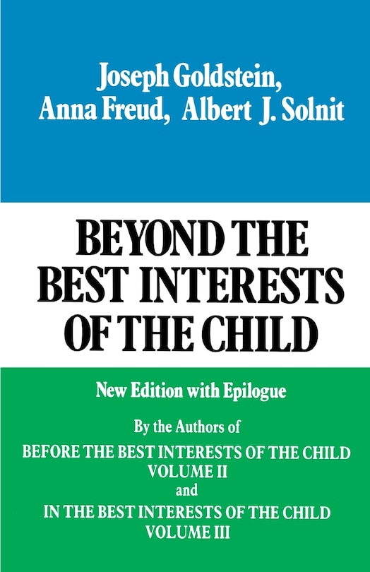 Front cover_Beyond the Best Interests of the Child