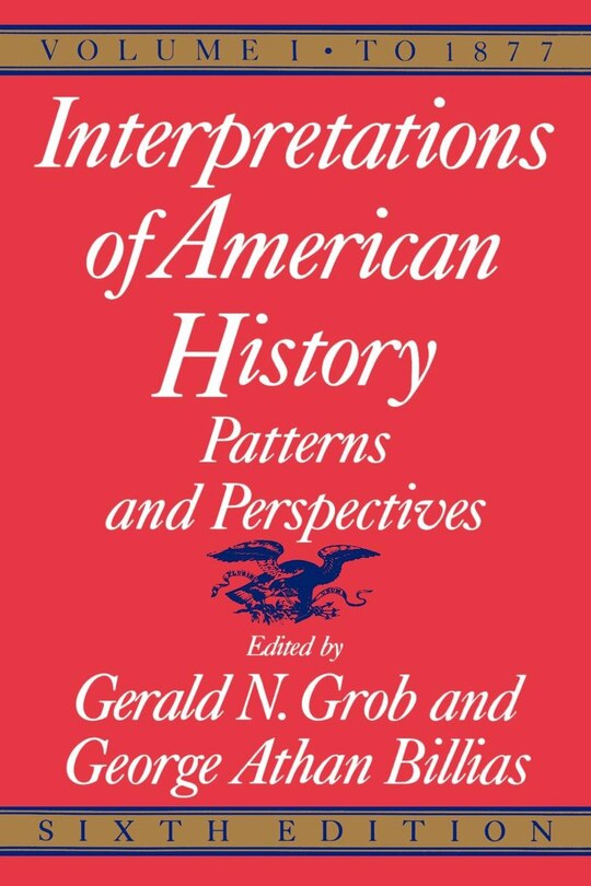 Front cover_Interpretations of American History, 6th ed, vol. 1