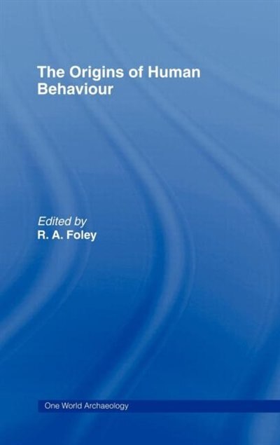 Front cover_The Origins of Human Behaviour