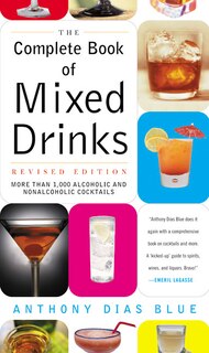 Front cover_Complete Book Of Mixed Drinks, The (revised Edition)
