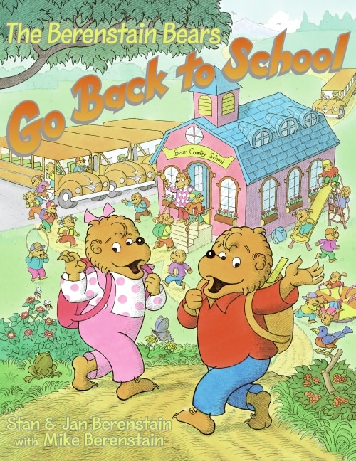 Front cover_The Berenstain Bears Go Back to School