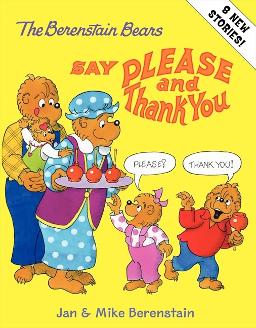 Front cover_The Berenstain Bears Say Please and Thank You