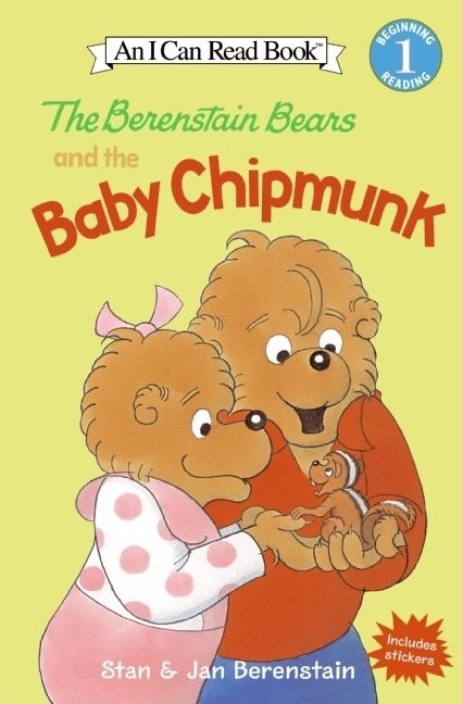 Front cover_The Berenstain Bears and the Baby Chipmunk