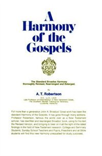 Front cover_A Harmony Of The Gospels