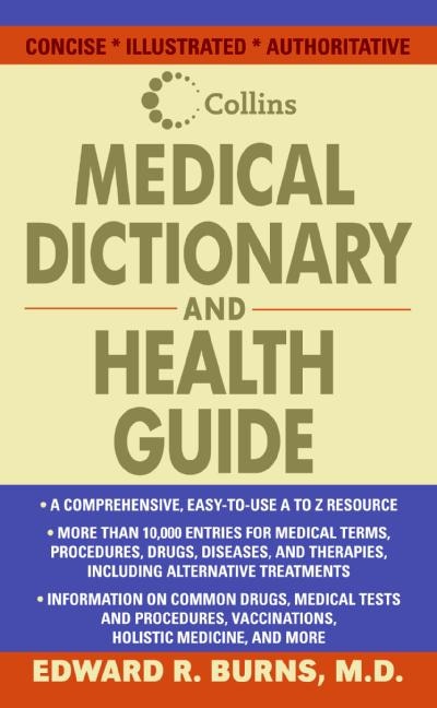 Couverture_Collins Medical Dictionary and Health Guide