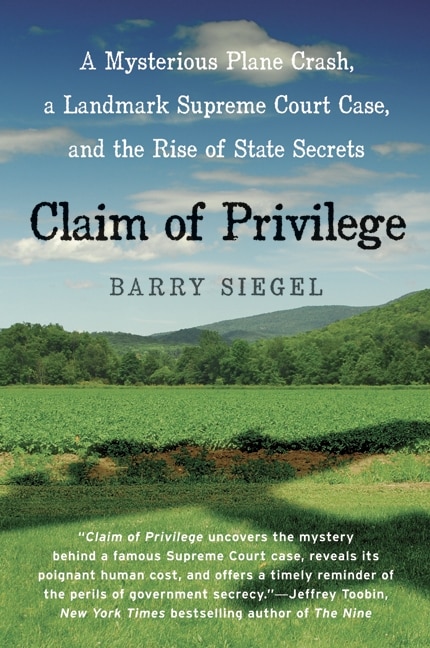 Front cover_Claim Of Privilege
