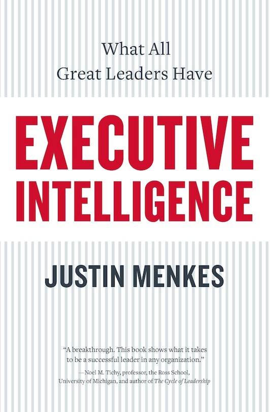 Front cover_Executive Intelligence