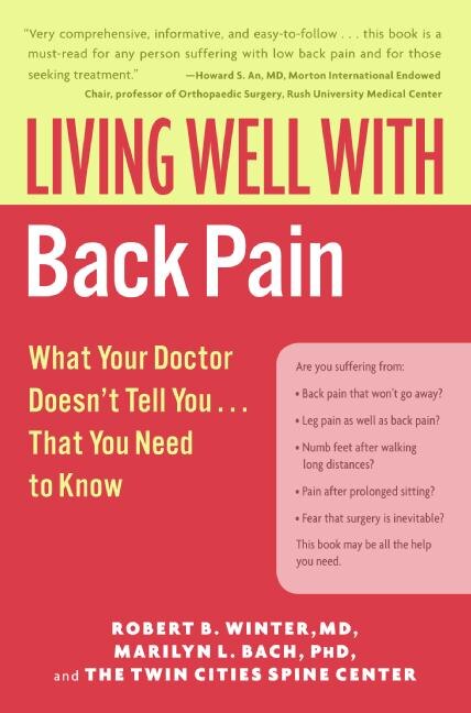 Front cover_Living Well With Back Pain