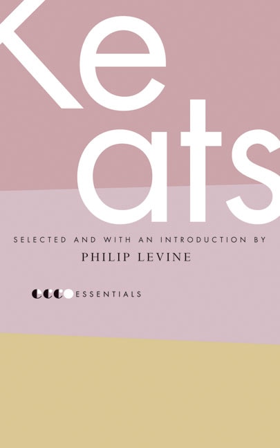 Front cover_Essential Keats
