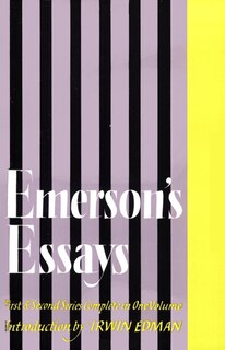 Front cover_Emerson's Essays