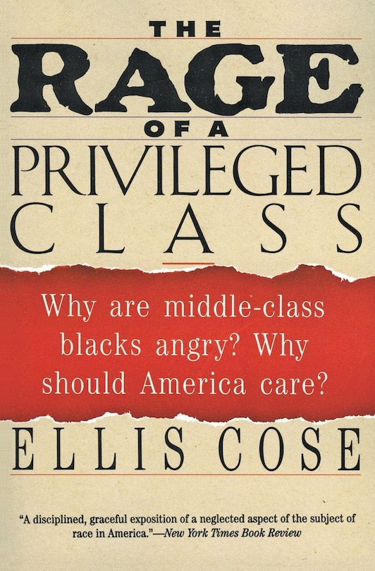 Front cover_The Rage of a Privileged Class