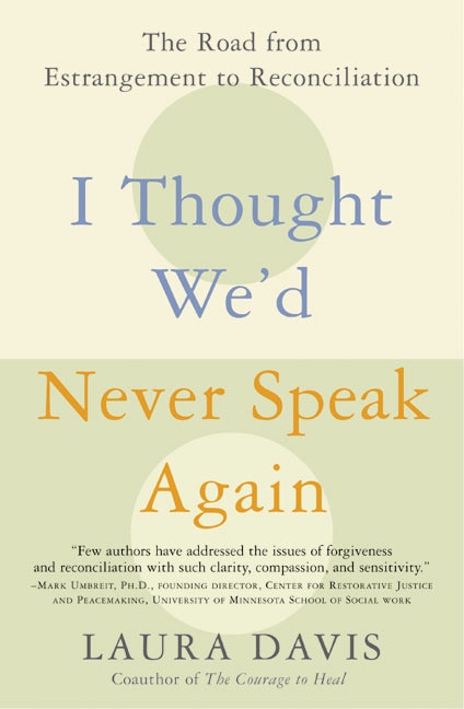 Front cover_I Thought We'd Never Speak Again