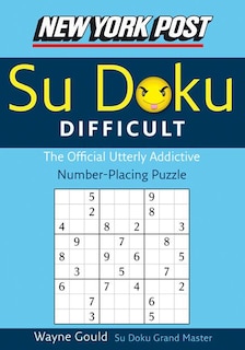 Couverture_New York Post Difficult Sudoku