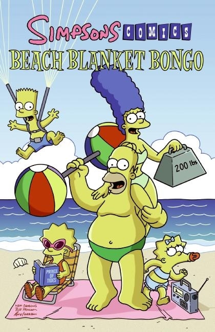 Front cover_Simpsons Comics Beach Blanket Bongo