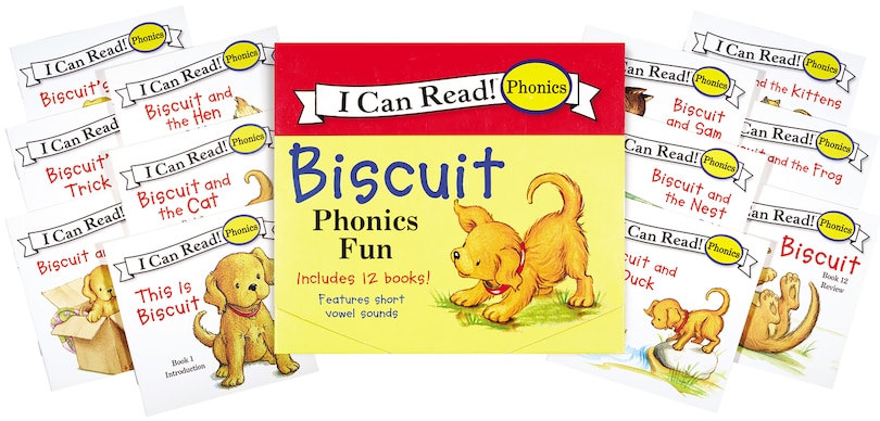 Couverture_Biscuit 12-Book Phonics Fun!