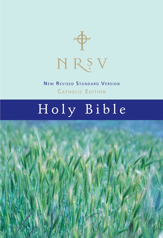 Front cover_Nrsv, Catholic Edition Bible, Paperback, Hillside Scenic