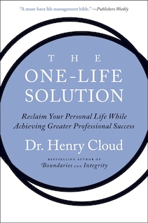Front cover_The One-Life Solution