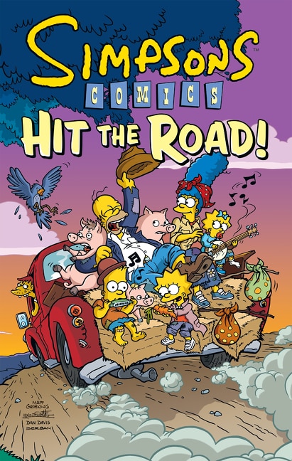 Couverture_Simpsons Comics Hit The Road!