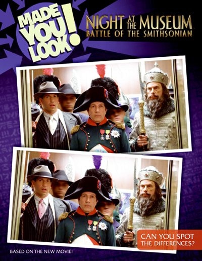 Couverture_Night at the Museum: Battle of the Smithsonian: Made You Look!