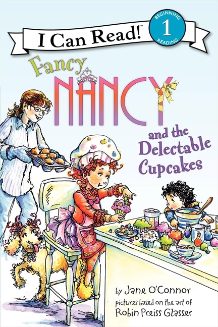 Front cover_Fancy Nancy and the Delectable Cupcakes