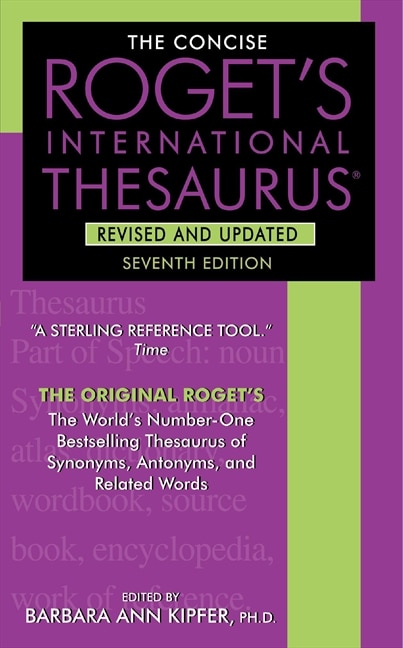 Front cover_The Concise Roget's International Thesaurus, Revised and Updated, 7th Edition