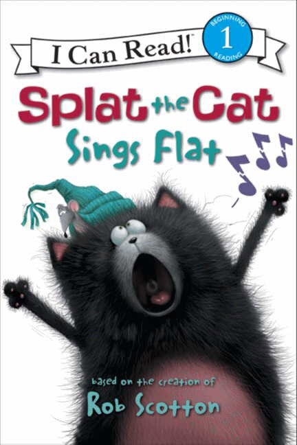 Couverture_Splat the Cat: Splat the Cat Sings Flat