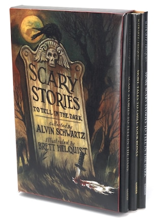 Scary Stories Box Set: Complete Collection With Brett Helquist Art