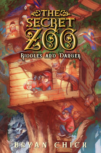 Front cover_The Secret Zoo: Riddles and Danger
