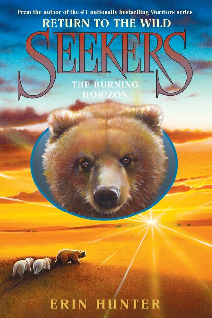 Front cover_Seekers: Return to the Wild #5: The Burning Horizon